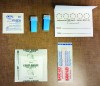 Vitamin D dried blood spot test kit.