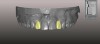 (16.) Virtual design of anatomic form generated from a virtual library of tooth forms, which was used to fabricate temporary PMMA resin-bonded bridges.