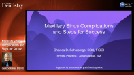 Maxillary Sinus Complications and Steps for Success Webinar Thumbnail